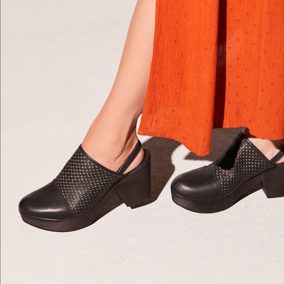 NWT Free People Logan Clog Shoes black 40 - Picture 2 of 14